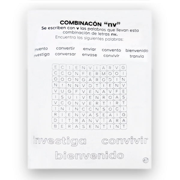 LIBRO SOPA DE LETRAS ORTOGRAFIA EDITORIAL PUEBLA