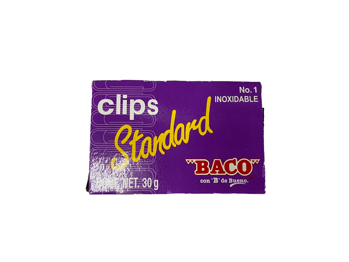 CLIP ESTANDAR MORADO #1 BACO