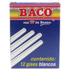 GIS BLANCO 12 PZ G-12 BACO