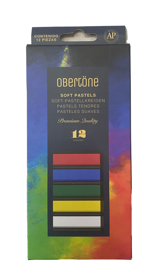 COLORES GIS PASTEL 12 PZ OBERTONE PINTO DISTRIBUIDORA
