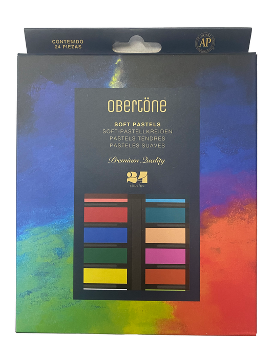 COLORES GIS PASTEL 24 PZ OBERTONE PINTO DISTRIBUIDORA