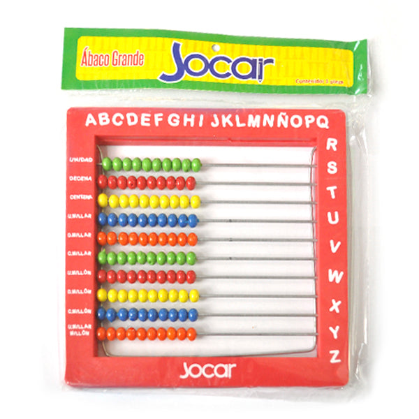 Abaco Jocar Grande Plastico 100 bolitas Pz