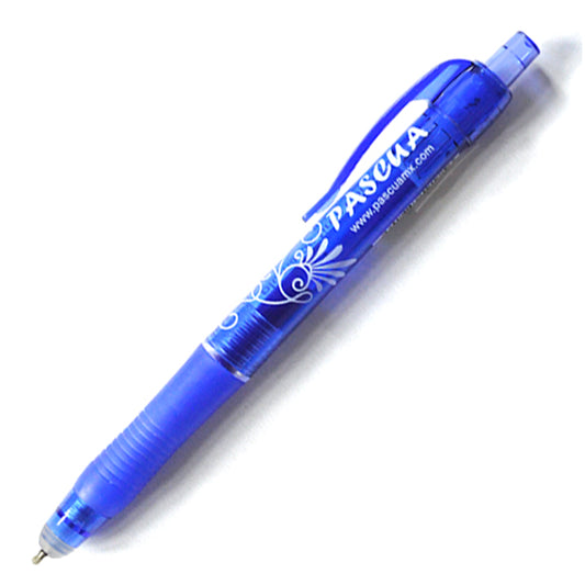 PLUMA RETRACTIL BORRABLE AZUL PASCUA MNK