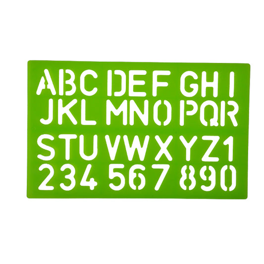 MOLDE DE LETRAS 4 PZ # 302 BAZIC