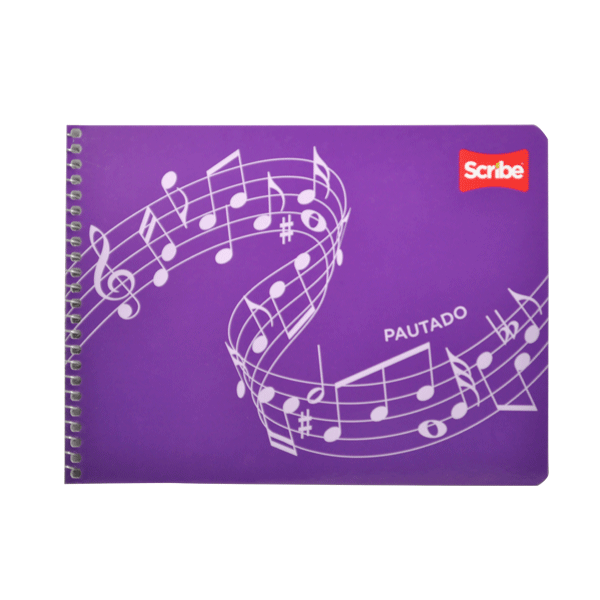 CUADERNO ITALIANO ESPIRAL 50 HJ PAUTADO SCRIBE MNK