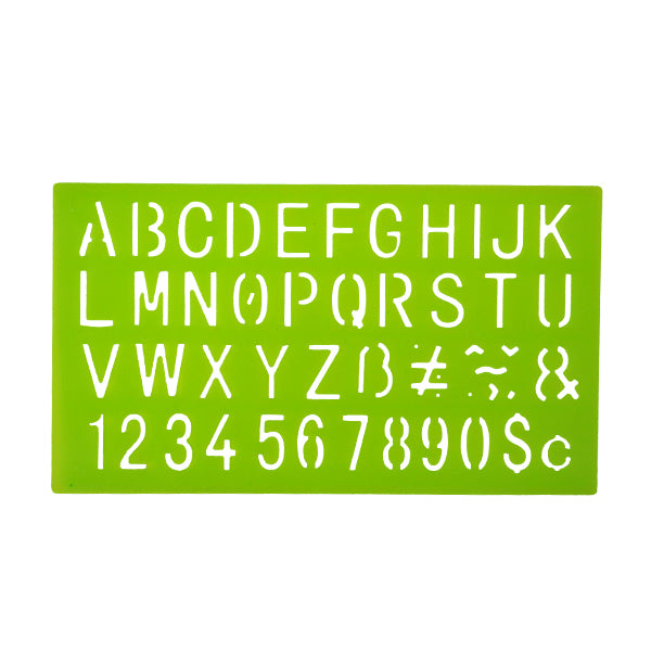 MOLDE DE LETRAS 4 PZ # 302 BAZIC