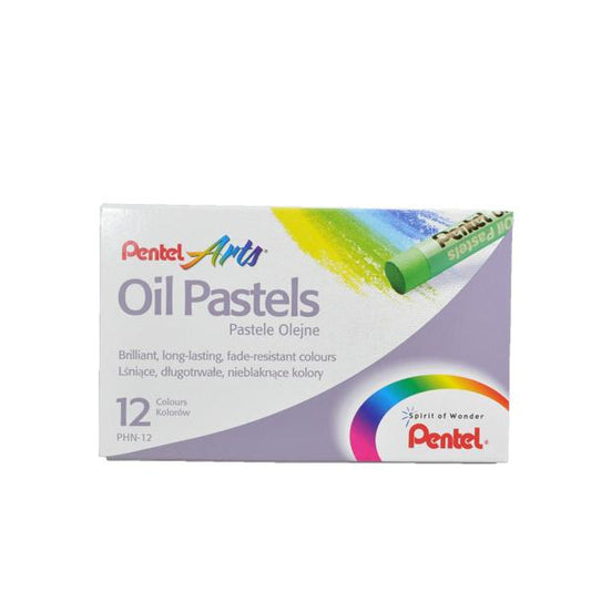 COLORES PASTEL 12 PZ PENTEL