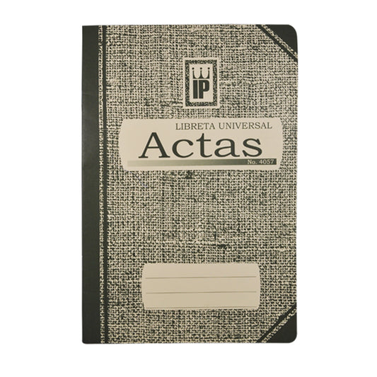 LIBRO PRACTICAS CONTABILIDAD ACTAS 4059-A MAYORISTA PAPELERA
