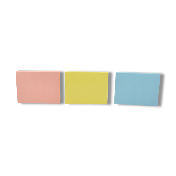 NOTAS ADHESIVAS MEMO TIP PASTEL 1.5X2 3 PZ JANEL