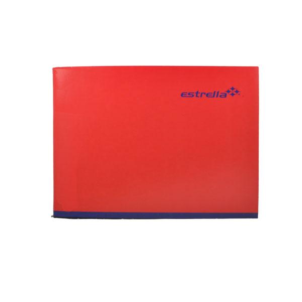 CUADERNO ITALIANO ENGRAPADO 100 HJ BLANCO 264 ESTRELLA MNK