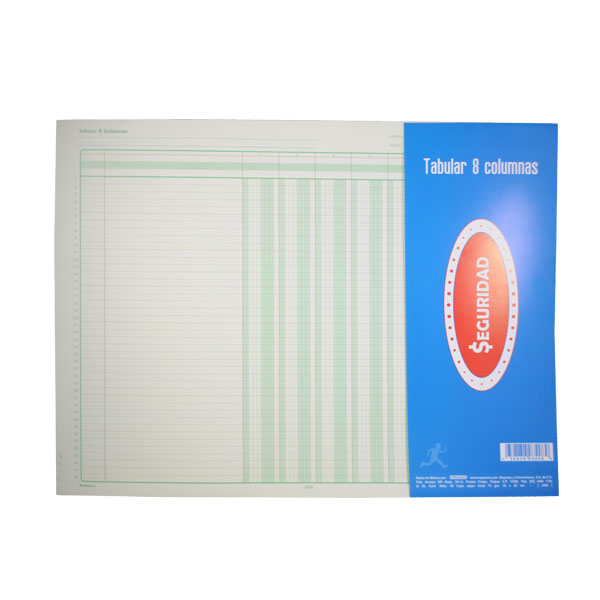 BLOCK TABULAR 8 COLUMNAS 50 HJ 3408 MAYCO