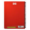 CUADERNO PROFESIONAL DOBLE ARGOLLA CLASICO 100 HJ DOBLE RAYA SCRIBE MNK