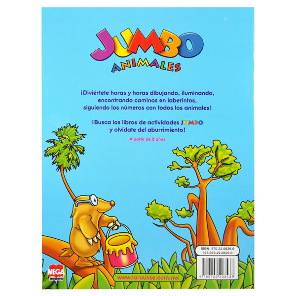 LIBRO ILUMINAR DINOS ANIMALES 6772 LAROUSSE