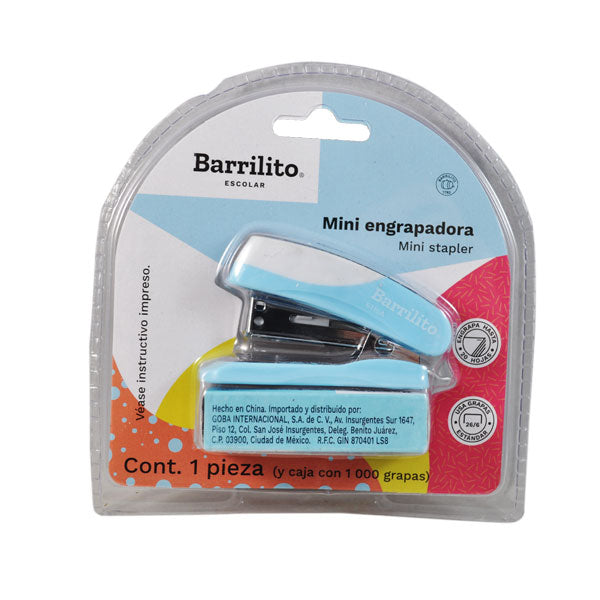 ENGRAPADORA MINI C/GRAPA ESTANDAR 6115A GOBA BARRILITO