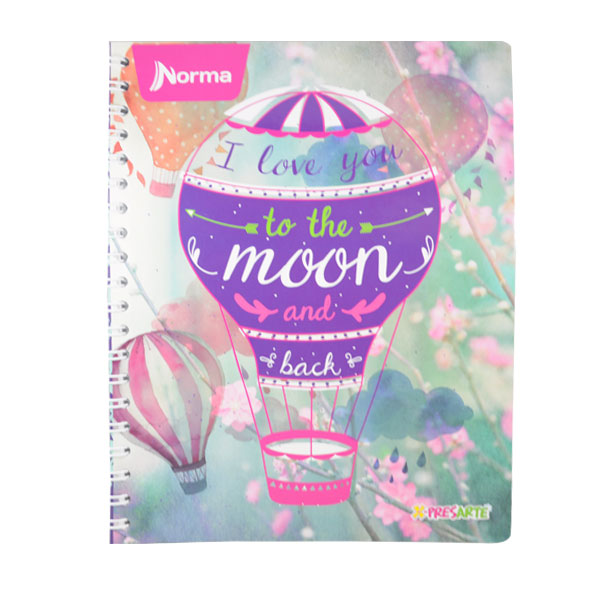 CUADERNO PROFESIONAL DOBLE ARGOLLA XPRESARTE 100 HJ C5 NORMA