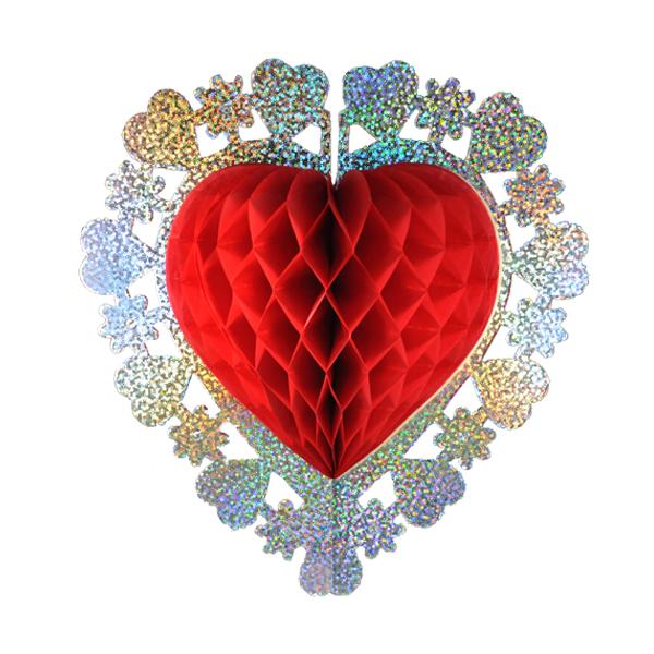 ADORNO PAPEL CHINA CORAZON CAPLE #2 SAN VALENTIN PLANNING
