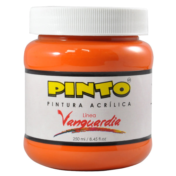 PINTURA ACRILICA 250 ML NARANJA 720 PINTO DISTRIBUIDORA