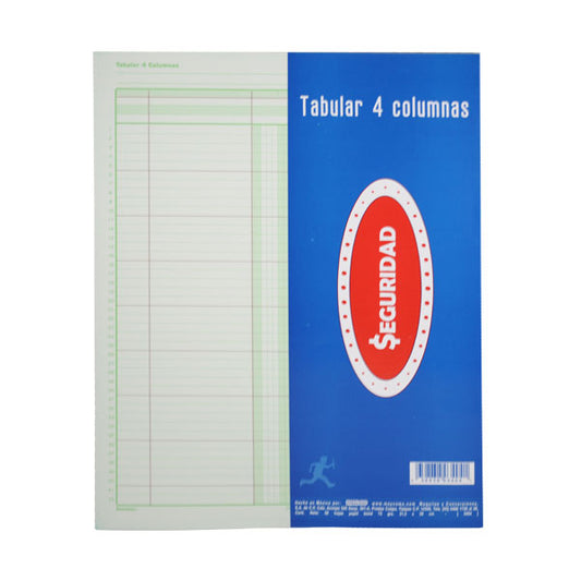 BLOCK TABULAR CONCEPTO 4 COLUMNAS 50 HJ 3404 MAYCO