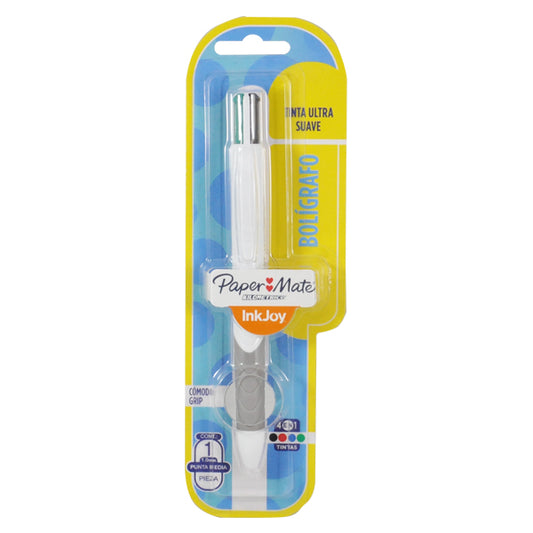 PLUMA KILOMETRICO 4 COLORES BASICO 1 PZ NEWELL BEROL MNK