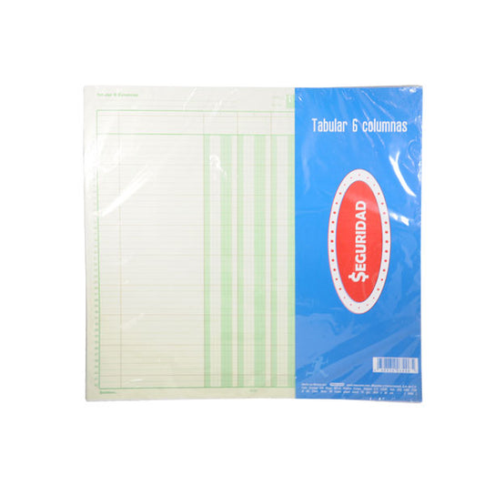 BLOCK TABULAR 6 COLUMNAS 50 HJ 3406 MAYCO