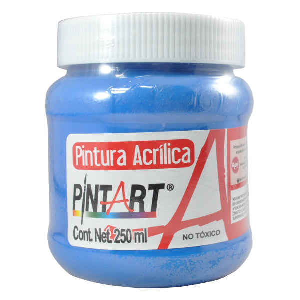 PINTURA ACRILICA 250 ML AZUL CERULEO 9501 PINTART