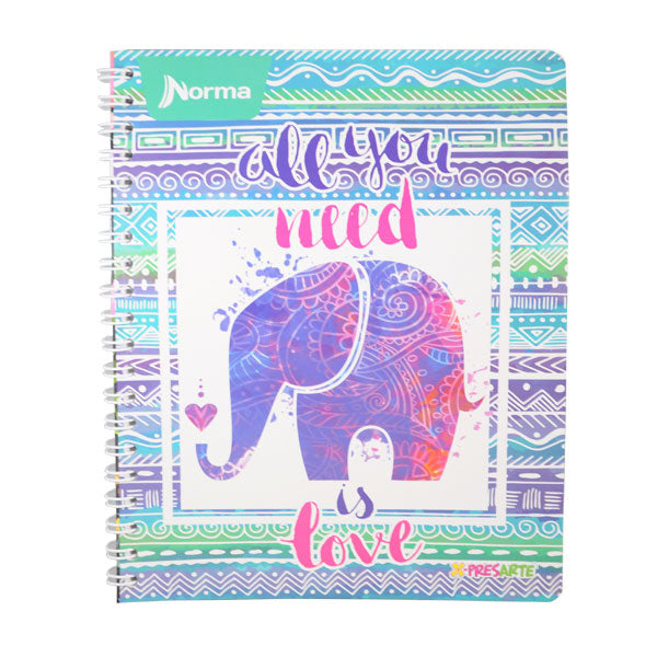 CUADERNO PROFESIONAL DOBLE ARGOLLA XPRESARTE 100 HJ C5 NORMA