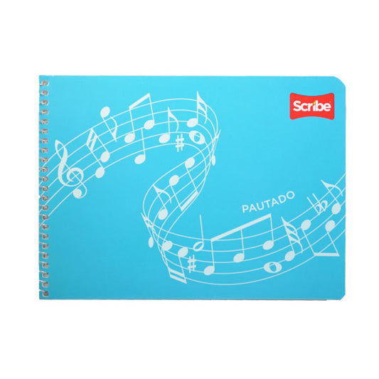 CUADERNO ITALIANO ESPIRAL 50 HJ PAUTADO SCRIBE MNK