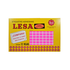 ETIQUETA CONTINUA #01 ROSA LESA