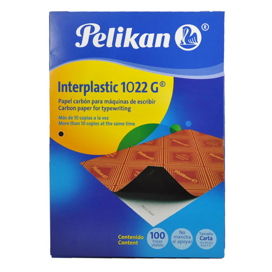 PAPEL CARBON CARTA NEGRO 1022G 100 HJ PELIKAN
