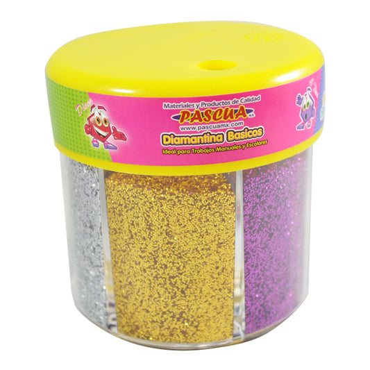 DIAMANTINA SALERO 6 PZ COLORES BASICOS PASCUA