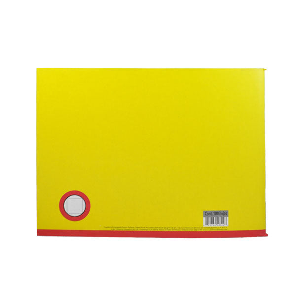 CUADERNO ITALIANO ENGRAPADO 100 HJ C14 ESTRELLA MNK