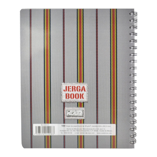 CUADERNO PROFESIONAL DOBLE ARGOLLA ROCA 100 HJ BLANCO 5008 MAN 8A MNK