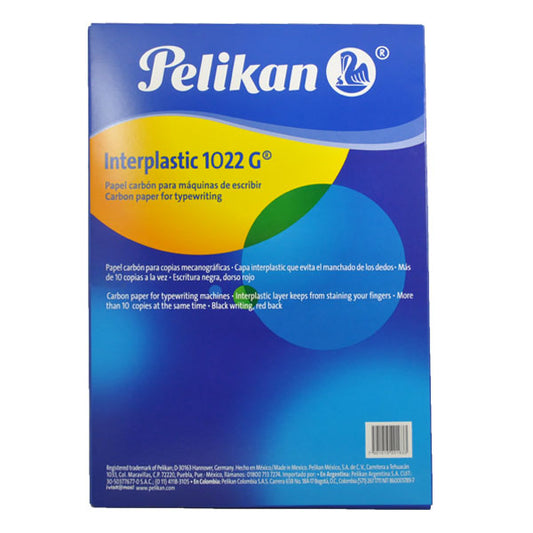PAPEL CARBON CARTA NEGRO 1022G 100 HJ PELIKAN