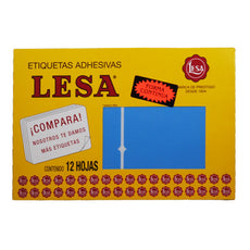 ETIQUETA CONTINUA #19 AZUL LESA