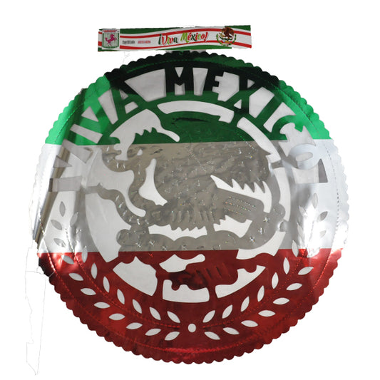 ESCUDO METALICO TRICOLOR 48 CM PATRIAS 0290 PLANNING