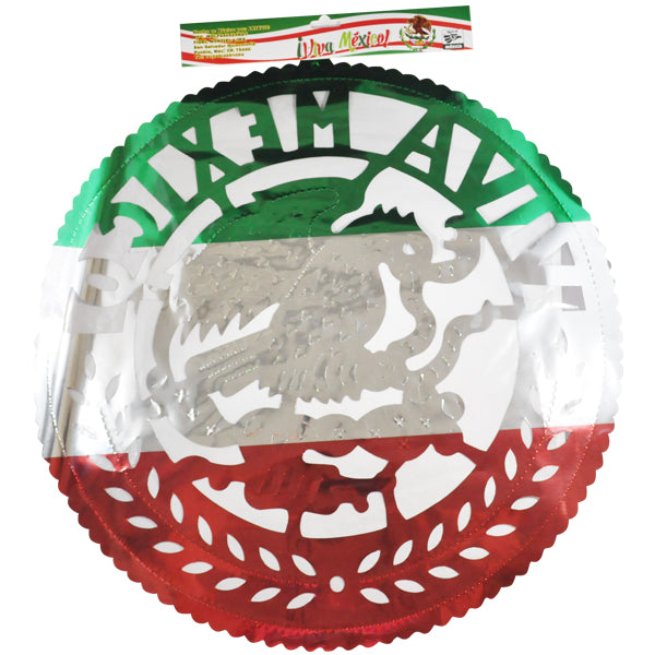 ESCUDO METALICO TRICOLOR 48 CM PATRIAS 0290 PLANNING