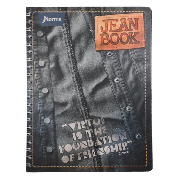 CUADERNO PROFESIONAL DOBLE ARGOLLA JEAN BOOK REVOLUTION 200 HJ RAYA NORMA