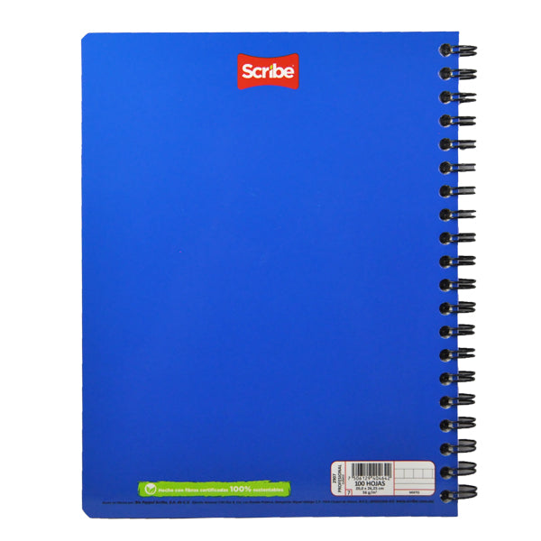CUADERNO PROFESIONAL DOBLE ARGOLLA CLASICO 100 HJ MIXTO SCRIBE MNK