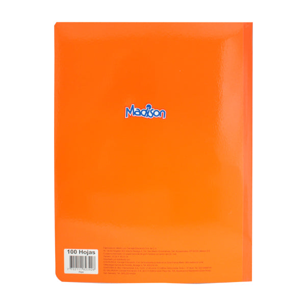 CUADERNO PROFESIONAL COSIDO MADISON 100 HJ RAYA NORMA MNK
