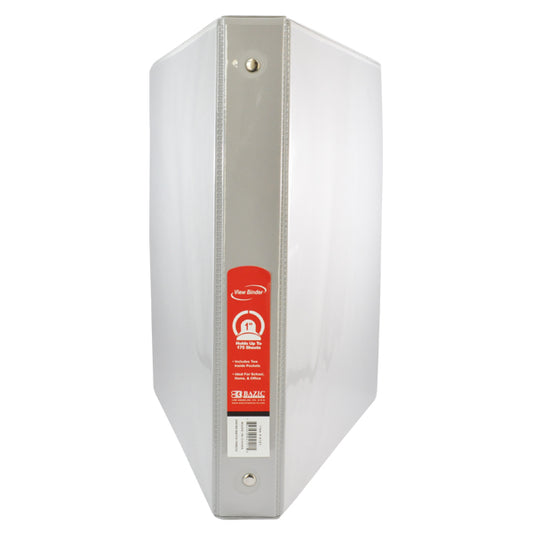 CARPETA 1 PULGADA C/MICA GRIS 4121 BAZIC MNK