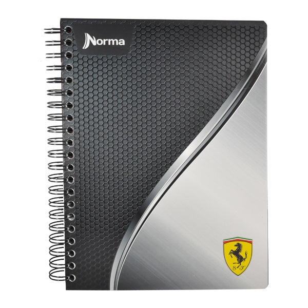 CUADERNO PROFESIONAL DOBLE ARGOLLA FERRARI 100 HJ RAYA NORMA MNK