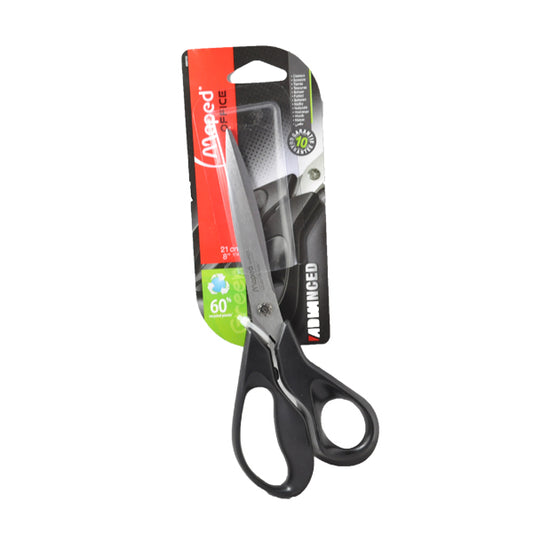 TIJERA OFICINA METALICO ADVANCED GREEN 21 CM MAPED