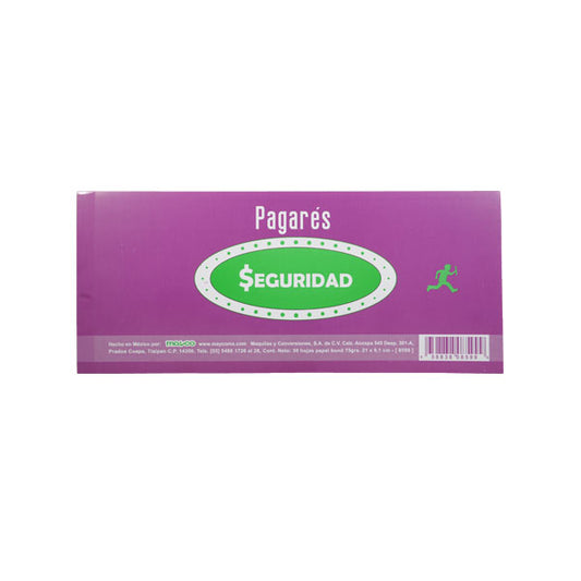 BLOCK PAGARE S/TALON 100 HJ 8600 MAYCO