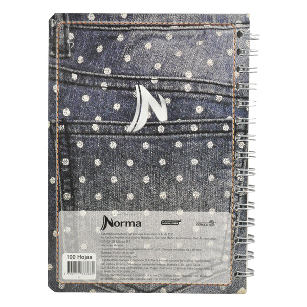 CUADERNO FRANCES DOBLE ARGOLLA JEAN BOOK REVOLUTION 100 HJ C7 NORMA MNK