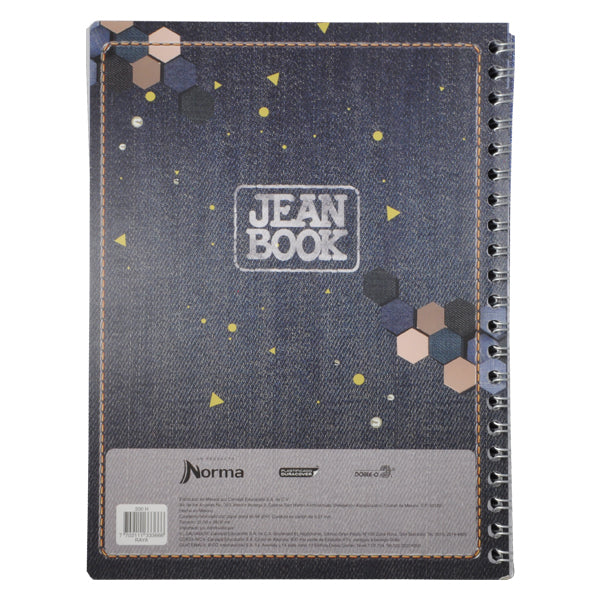 CUADERNO PROFESIONAL DOBLE ARGOLLA JEAN BOOK REVOLUTION 200 HJ RAYA NORMA