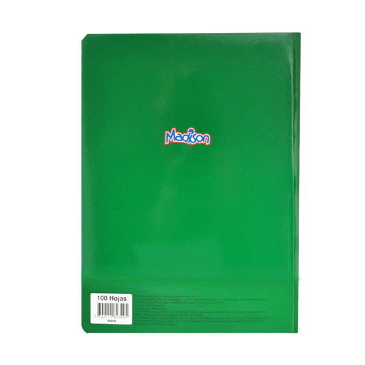CUADERNO PROFESIONAL COSIDO MADISON 100 HJ RAYA NORMA MNK