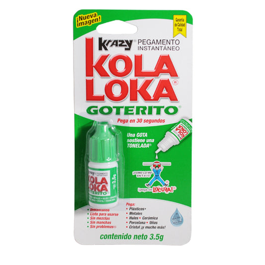 PEGAMENTO KOLA LOKA GOTERITO 3.5 GR KOLA