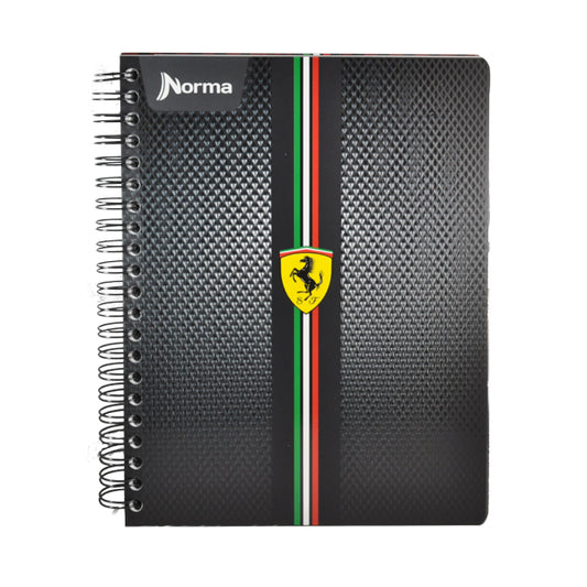 CUADERNO PROFESIONAL DOBLE ARGOLLA MULTIMATERIAS FERRARI 200 HJ RAYA NORMA MNK