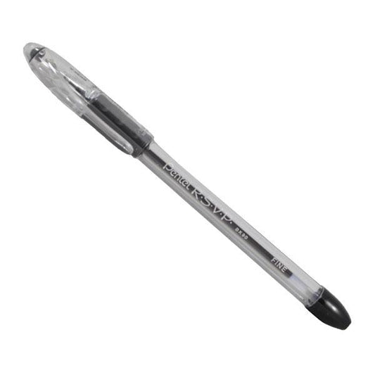 PLUMA RVSP FINO NEGRO PENTEL