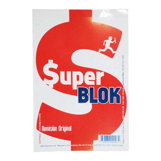 BLOCK REMISION SUPER ESQUELA ORIGINAL 45 HJ S4 MAYCO